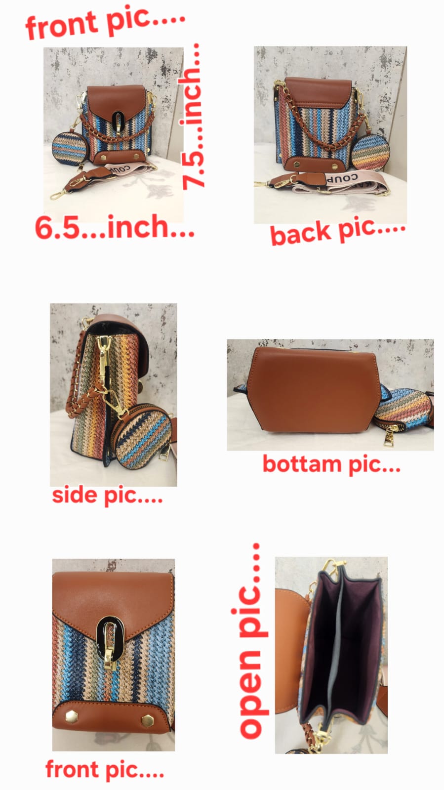 Chain-Detail Mini Crossbody Bag