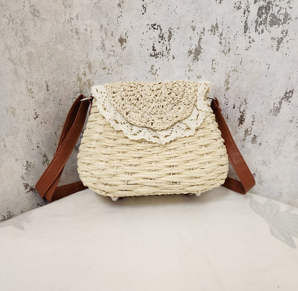 Handcrafted Crochet Crossbody Bag