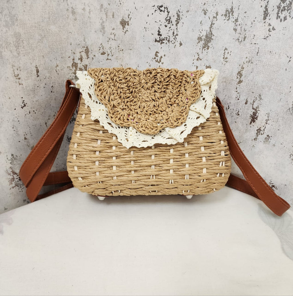 Handcrafted Crochet Crossbody Bag