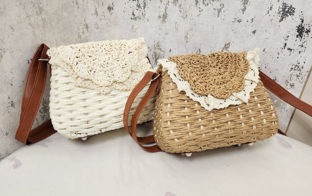Handcrafted Crochet Crossbody Bag