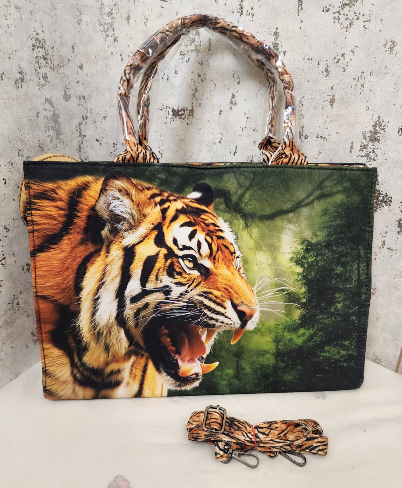 Print Canvas Tote Bag