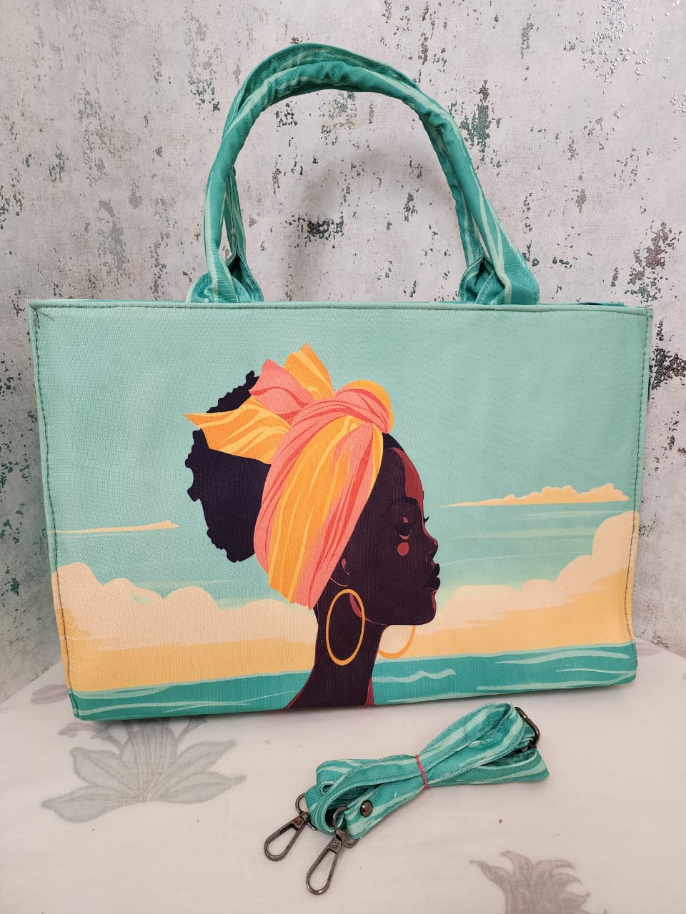 Print Canvas Tote Bag