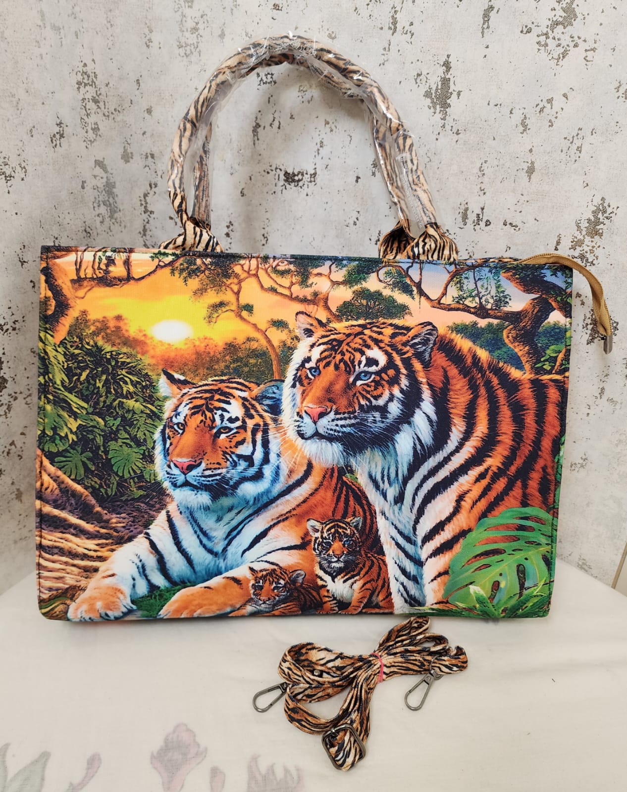 Print Canvas Tote Bag