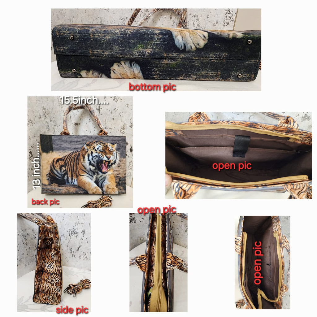 Print Canvas Tote Bag