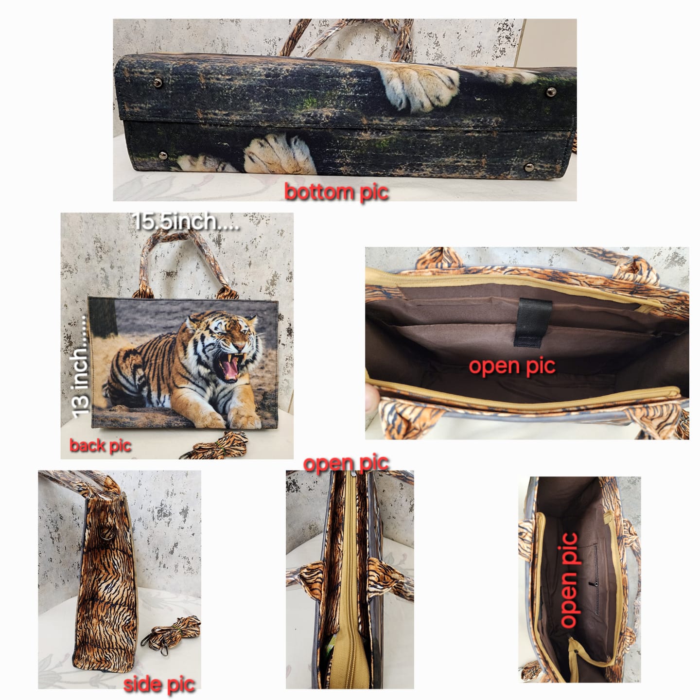 Print Canvas Tote Bag