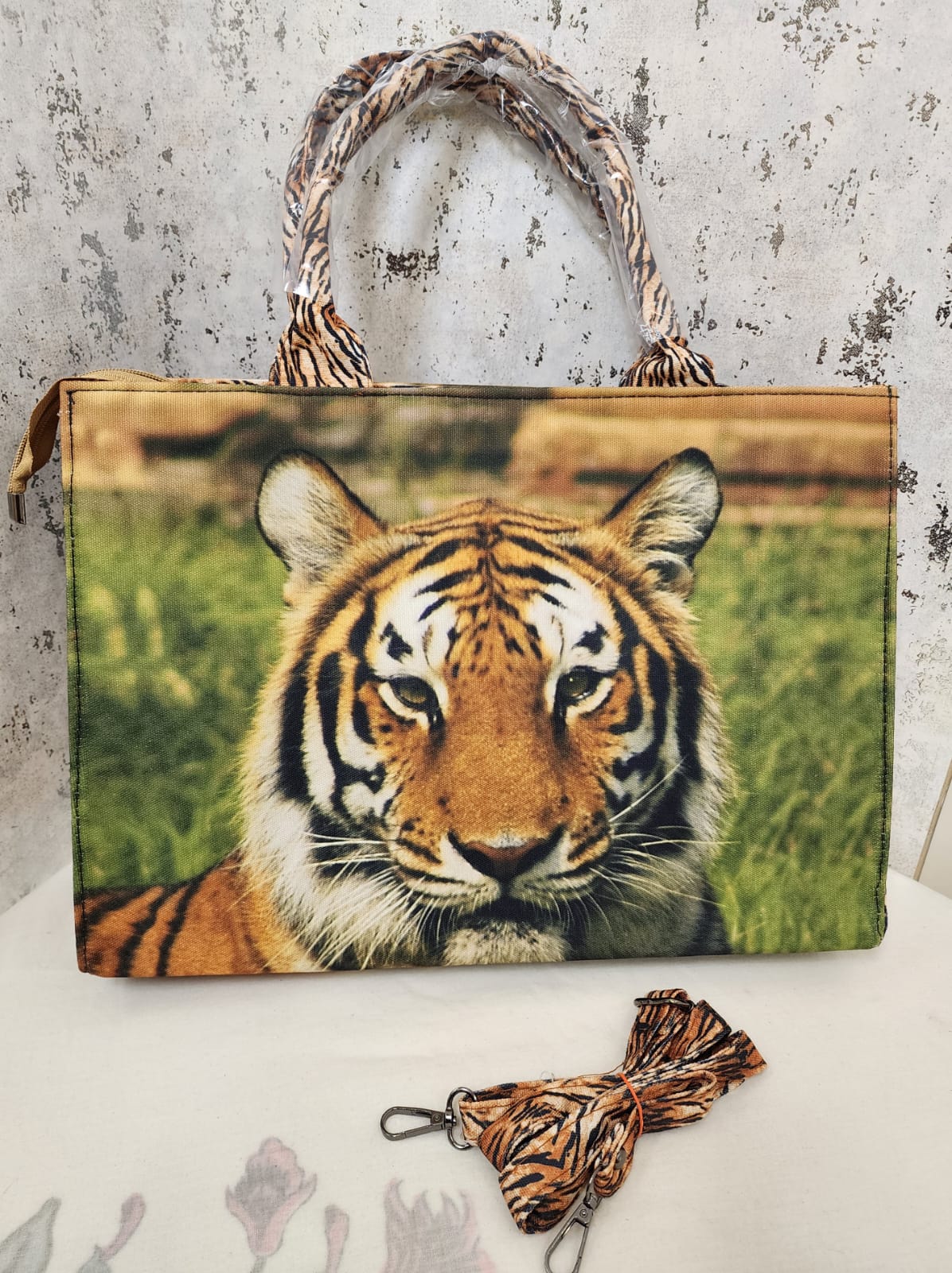 Print Canvas Tote Bag