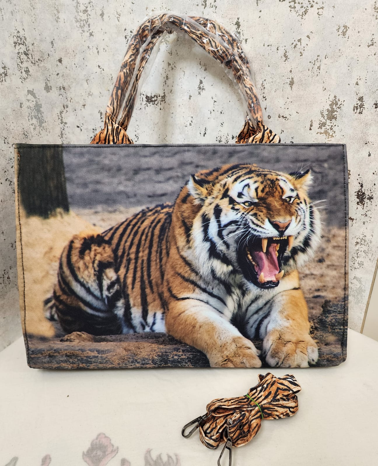 Print Canvas Tote Bag