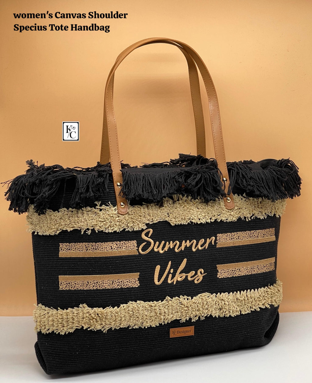 Fringed Summer Tote Bag